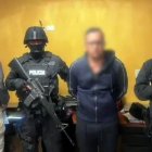 Operativo. La Policía ecuatoriana arrestó en febrero a 18 personas.