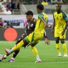Imagen de archivo del mexicano Edson Alvarez en el partido de la Copa América contra Jamaica.