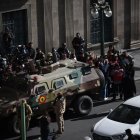 El presidente de Bolivia denunció "movilizaciones irregulares" de militares en La Paz.