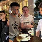 Los famosos con la camiseta de "Drink your milk".