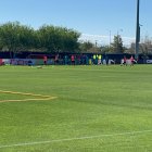 La práctica de Ecuador tuvo acceso a medios de comunicación durante 15 minutos.