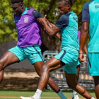 La selección ecuatoriana ya se prepara para el partido contra México.