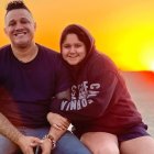 Carlos José con Gabriela.