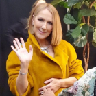 Céline Dion, cantante canadiense.