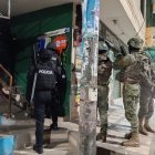 El Bloque de Seguridad realizó los allanamientos en Camilo Ponce Enríquez esta semana antes de la masacre.