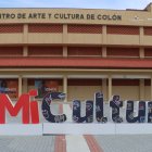 Centro de Arte y Cultura de Colón durante su inauguración este lunes, en la ciudad de Colon.