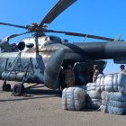 Arequipa. Un cargamento de ayuda llega a la población afectada tras el sismo y fue enviada por el Gobierno.