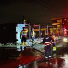 En Amaguaña, en Chillo Jijón, en el valle de Los Chillos, una quebrada se desbordó.