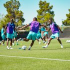 El acceso a la prensa fue de 15 minutos, sin embargo, se evidenció el buen ambiente entre los seleccionados.