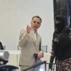 El expresidente de la Judicatura, Wilman Terán, ha asistido presencialmente a las sesiones de la Comisión de Fiscalización.