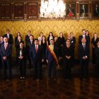 El 26 de noviembre de 2023, Noboa participó de la foto oficial de su gabinete ministerial.