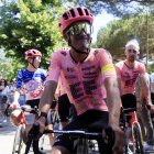 Richard Carapaz fue protagonista en la segunda etapa del Tour de Francia.