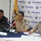 El general Wilson Pavón, comandante del Distrito Metropolitano de Quito, informó sobre el operativo de detención.