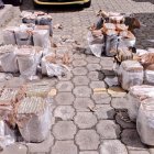 Un total de 40 paquetes de marihuana fueron incautados en un control realizado