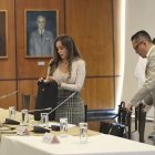 Rol. Wilman Terán usó la palestra en la mesa de Fiscalización para sembrar dudas sobre el caso Sobornos.