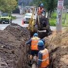 El corte se realizó por trabajos en una tubería de la Planta de tratamiento de agua, al suroriente de Quito.