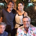 Jimmy Jairala con Maluli Valdivieso y Carlos Alberto