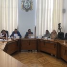 Durante la reunión de la comisión de mesa desarrollada la tarde del martes 2 de julio.