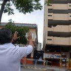 La inclinación del edificio Fantasía, ubicado en la avenida 9 de Octubre, fue denunciada ya hace meses por la ciudadanía.