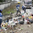 En el área se encontraban desechos.