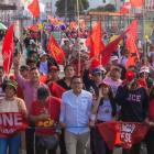 La Unión Nacional de Educadores (UNE) es una de las organizaciones que marchará este 4 de julio.