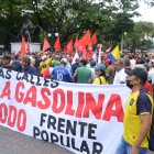 Guayaquil se suma a las protestas nacionales por el alza del precio del combustible
