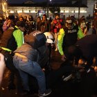 El mayor punto de conflicto fue la intersección entre las calles Bolívar y la Guayaquil.