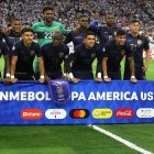 La Selección Ecuatoriana de Fútbol antes del partido frente a Argentina por los cuartos de final de la Copa América Estados Unidos 2024.
