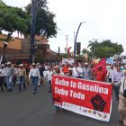 Las organizaciones que integran esta plataforma participaron en la movilización del 4 de julio contra el alza del precio de combustibles.