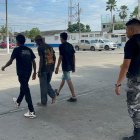 Machala. Tres de los detenidos en la capital orense.