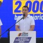 Noboa destacó que en siete meses se ha entregado 95 mil becas.