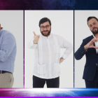 Nino Cassanello, César Febres Cordero y Gonzalo Albán son los integrantes del pódcast Horas Extras.