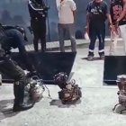 Hecho. La Policía mostró evidencias.