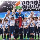 La premiación de las finales fue el el estadio Chucho Benítez, Carlos Morán, el alcalde Aquiles Álvarez, Raúl Chávez y Miguel Ángel Loor presentes.