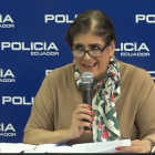 Mónica Palencia, ministra del Interior
