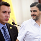 El presidente de Ecuador asegura que si le dará la garantía soberana al Municipio de Guayaquil para adquirir un crédito para Monte Sinaí y su sistema de agua potable.