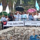 Acto. Religiosos se reunieron para recordar la hazaña.