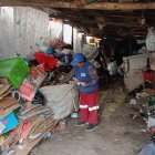 1. Trabajo. Asunciona almacena todo lo reciclado en una bodega en Narancay.