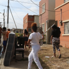 Agentes de la Policía ingresaron a las viviendas