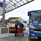 Referencia. Los robos a los buses interprovinciales en las carreteras del país, son constantes.