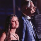 Joaquina y Andrea Bocelli.