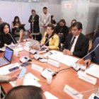 La superintendenta de Bancos respondió algunas inquietudes de los legisladores.