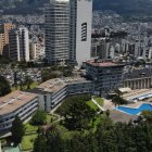 Hotel Quito. Los defensores del predio temen que el cambio en la ordenanza permita construir alrededor del edificio principal.