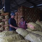 Montebello. Uno de los locales de papa que hay en el Mercado de Transferencia y Víveres, en Guayaquil