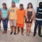 Los detenidos fueron capturados en diferentes partes de las provincias en donde se ejecutaron varios allanamientos.