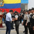 El presidente Daniel Noboa estuvo presente en el evento, en Durán
