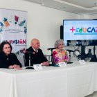 Acto. La alianza entre la empresa privada y Unicef beneficia a la educación de los niños.