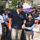 El alcalde Aquiles Álvarez realizó un recorrido de obras este 12 de julio.