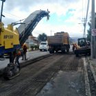 La intervención se realiza sobre la calzada en sentido oeste-este de la av. Oswaldo Guayasamín.