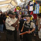 Policía Nacional realiza recorridos en las zonas más concurridas de la Bahía